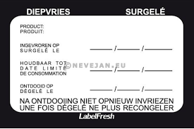 Label Fresh Tiefkühletiketten 500 St.